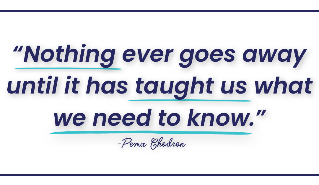 Nothing ever goes away quote