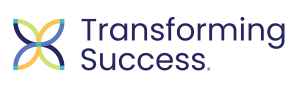 small transforming success logo